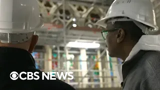 "60 Minutes" gets an inside look at the reconstruction of Paris' Cathedral of Notre Dame