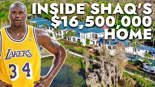 Shaquille O’Neal’s $16 Million Mansion Tour in Orlando Florida