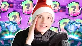 WEIHNACHTSMANN zieht LEGENDÄRE KARTE! 🎅🏼🎄 (+ KRASSER BUG) | Clash Royale Deutsch