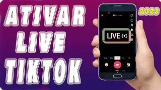 Como fazer LIVE no TikTok -  Como ATIVAR live   ( Atualizado 2023)