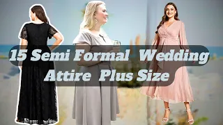 15 Semi Formal Wedding Attire Options for Plus-Size| Semi Formal Wedding Attire Plus Size