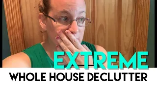 EXTREME DECLUTTER - Before and After - Beginner Minimalist - [Extreme Declutter Series Part 1]