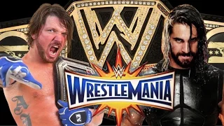 AJ Styles vs Seth Rollins Dream Promo | Wrestlemania 33 Promo