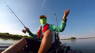 Pelagic Style im Fluss - mit dem Kajak im Hochsommer unterwegs