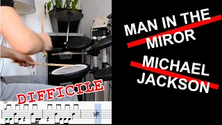 DRUM SHEET - DRUM COVER : MAN IN THE MIROR - MICHAEL JACKSON