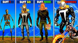 SUIT 1 GHOST RIDER into SUIT 999999 GHOST RIDER in GTA 5!