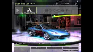 NFS Underground 2 Mitsubishi 3000GT Customization | Gameplay103