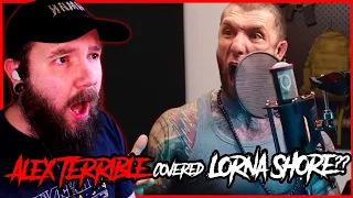 ALEX TERRIBLE / LORNA SHORE Pain Remains I Dancing Like Flames COVER | Reaction / First Listen