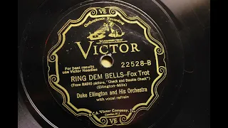 DUKE ELLINGTON AND HIS ORCHESTRA { RING DEM BELLS } 1930,