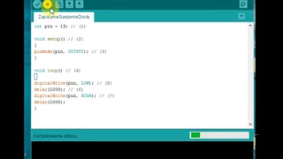 Wgrywanie programu Arduino