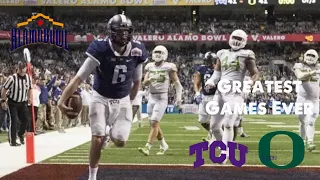 2016 Alamo Bowl Oregon Ducks vs. TCU Horn Frogs Every Play No Huddle