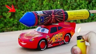 EXPERIMENT: XXL ROCKET With Toy CAR