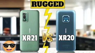 Nokia XR21 (VS) Nokia XR20 - Subtle But very RUGGED phones |  Nokia xr20 & Nokia XR21 (2023)