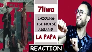 7LIWA - LA FAFA ft. LAIOUNG x ISI NOICE x A6 GANG #WF8 [Prod. Laioung] Reaction
