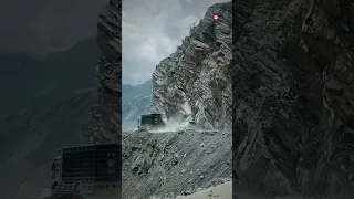 Zojila pass connecting Kashmir from Ladakh