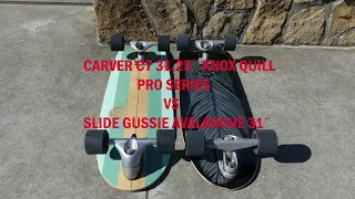 CARVER C7 KNOX QUILL VS SLIDE GUSSIE AVALANCHE