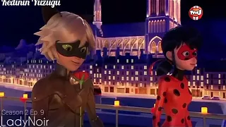 LadyNoir 🐞|| Miraculous Ladybug Season 2 Episode 9 Glaciator | Romance Scene