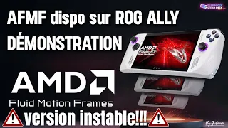 ☠️AFMF! c'est officiel mais BUGS/CRASH/INCOMPATIBILITE!