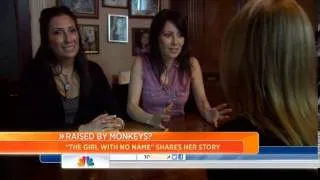 Woman claims she was raised by monkeys