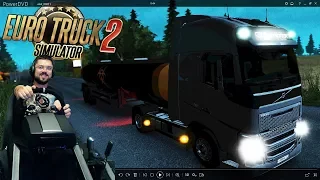 Зашкварный рейс часть III - Суровая Россия Euro Truck Simulator 2 на руле Fanatec CSL Elite PS4