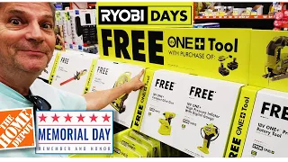 20 Home Depot Memorial Day Tool Deals Ryobi Days, BOGOs, Father's Day Gifts