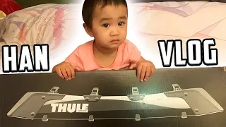 Thule Air Fairing unboxing and mounting for Kia Sedona | Mt Soledad 2020 | Hannah vlog #18