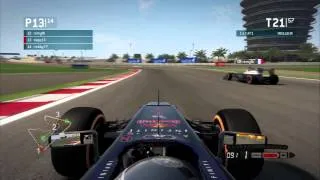 F1 2013 - F1 Team PS3 - Bahrein 100% - No Assists