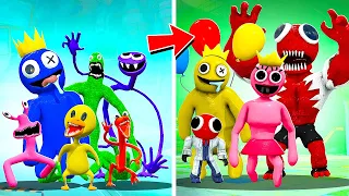 НАШЛИ 4 НОВЫХ РАДУЖНЫХ ДРУЗЕЙ В ГАРРИС МОД! RAINBOW FRIENDS В Garry`s Mod!