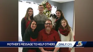 West Chester mother shares message to help others after losing teen daughter to suicide