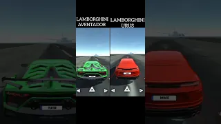 LAMBORGHINI AVENTADOR - LAMBORGHINI URUS CAR SIMULATOR 2 #shorts