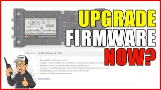 Do I NEED To Upgrade The Firmware For My Ham Radio?  - Morning Livestream