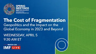 The Cost of Fragmentation: Geopolitics and the Impact on the Global Economy in 2023 and Beyond