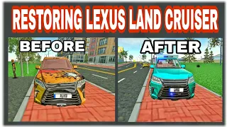 RESTORING LEXUS LAND CRUISER IN CAR SIMULATOR 2 | GAMEPLAY | REBUILDING