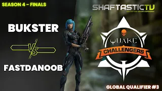 QPL Challengers - Global Qualifier 3 - Final - bukster v/s FASTDANOOB | Quake Champions