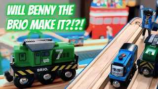 Ultimate DIY Train Adventure: Benny the Brio's Journey to Doom Drop City!