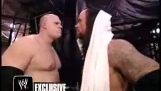 undertaker interviewed after Royal Rumble