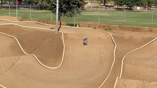 Ryan Maifield running laps at Thunder Alley Raceway.  MBX8T