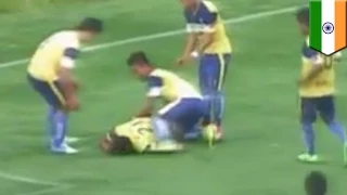 Goal celebration death: Indian soccer player dies after breaking his neck