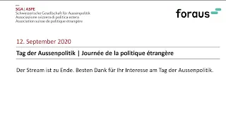 Tag der Aussenpolitik 2020