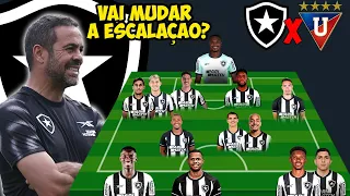 VEJA COMO ARTUR JORGE DEVE ESCALAR O BOTAFOGO CONTRA A LDU! PRE JOGO BOTAFOGO X LDU