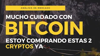 MUCHO CUIDADO CON BITCOIN 😱: Y ESTOY COMPRANDO ESTAS 2 CRYPTOS YA!! 🔥🎸🚀