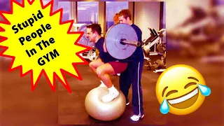 STUPID PEOPLE IN THE GYM | GYM FAILS