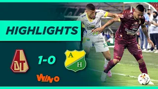 Tolima vs Huila (Goles y Highlights) Liga BetPlay Dimayor 2021-II | Fecha 14