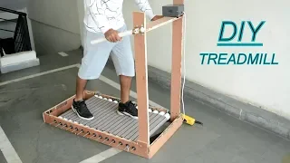 How to Make Treadmill at Home - Running Machine