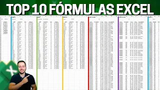 Top 10 Funções mais Importantes no Excel | Exemplos Práticos | Planilha Grátis