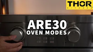 ARE30 - Oven Modes | THOR Kitchen