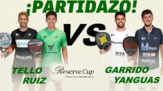Final Reserve Cup: TELLO/RUIZ vs GARRIDO/YANGUAS - ResumenDia3