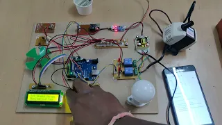 Iot Green House monitoring and controlling system - Arduino UNO ESP8266, DHT11, Moisture sensor, LDR