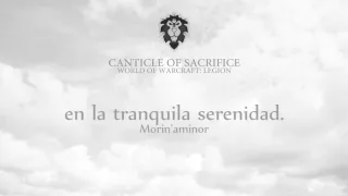 Legion - Canticle of Sacrifice (con letras)