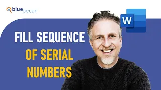 Add Serial Numbers in Word Table | Add Sequence of Numbers | Fill Serial Number in Word